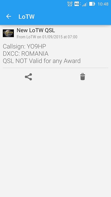 LoTW QSL Notifications System